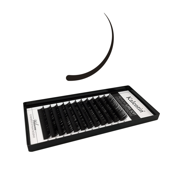 Extension Ciglia Mix Box Curva D+ - Spessore 0.25 (lunghezze 7-15mm)