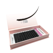 FLAT C - Eyelash Extensions - Thickness 0.25, length 15mm