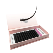 FLAT D - Eyelash Extensions - Thickness 0.20, length 7mm