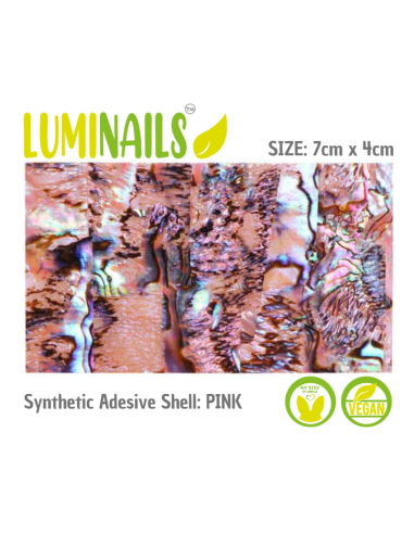 Madreperla sintetica adesiva Pink