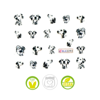 Waterdecal Trasferello: CANI BLE2293 Dalmata