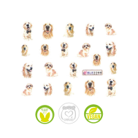 Waterdecal Trasferello: CANI BLE2299 Golden Retriever