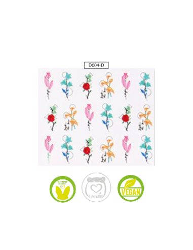 Waterdecal Trasferello: SPRING D004-D