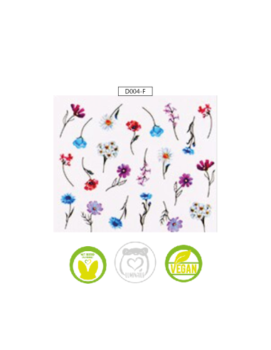 Waterdecal Trasferello: SPRING D004-F