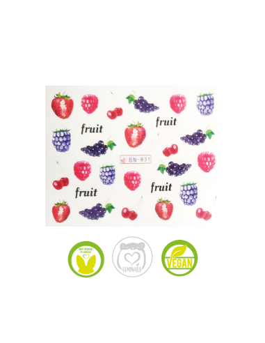 Waterdecal Trasferello: FRUTTA BN831