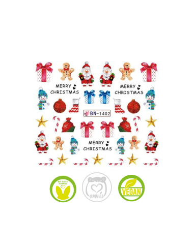 Waterdecal Trasferello: NATALE BN1402