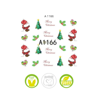 Waterdecal Trasferello: NATALE A1166