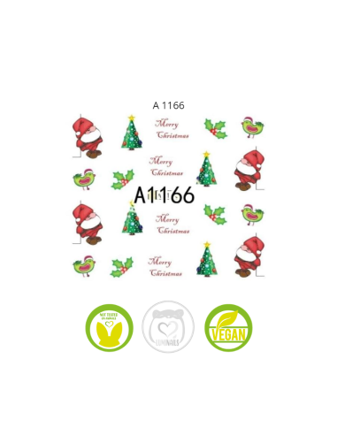 Waterdecal Trasferello: NATALE A1166