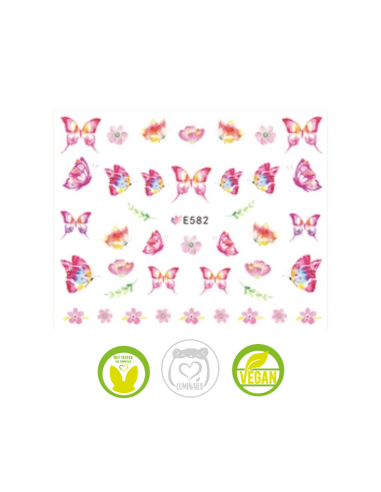 Stickers Farfalle E583