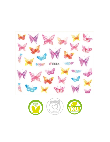 Stickers Farfalle E584