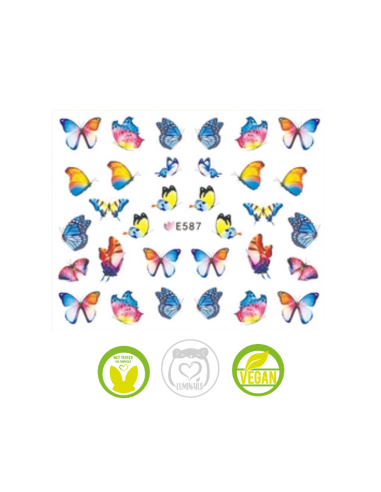 Stickers Farfalle E587