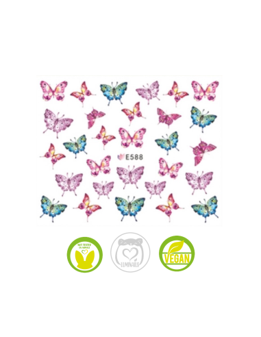 Stickers Farfalle E588