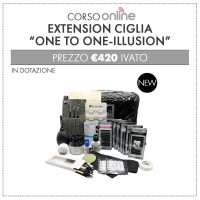 ONLINE - Corso extension ciglia "one to one-illusion" professionale