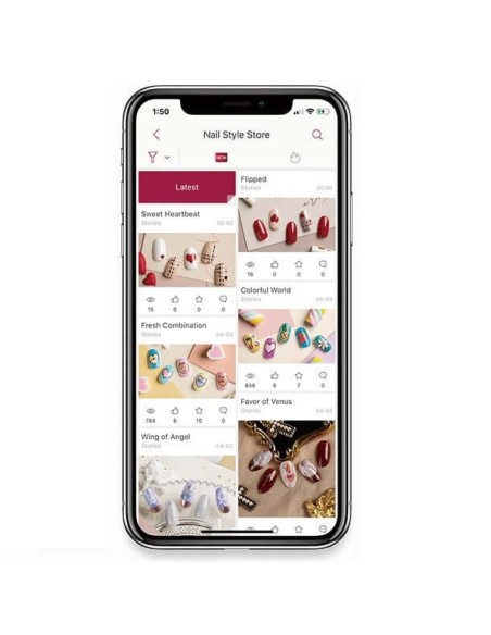 O2NAILS FULLMATE X11 Nail printer nail art decoration nail gel - blue