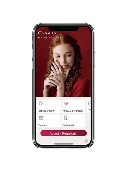 O2NAILS Fullmate X11 Nail printer nail art decoration nail gel - purple