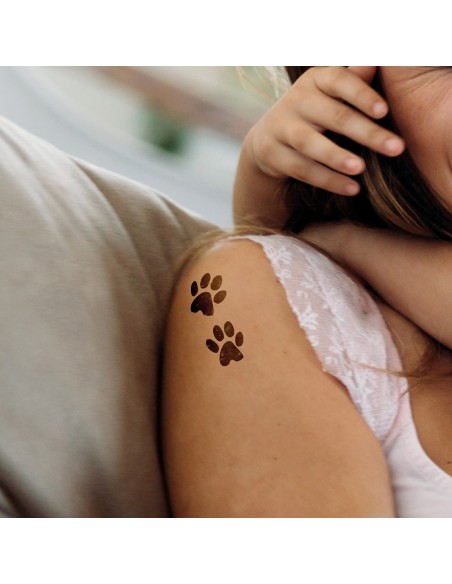 LADOT PIETRA TATUAGGIO PICCOLO IMPRONTA GATTO