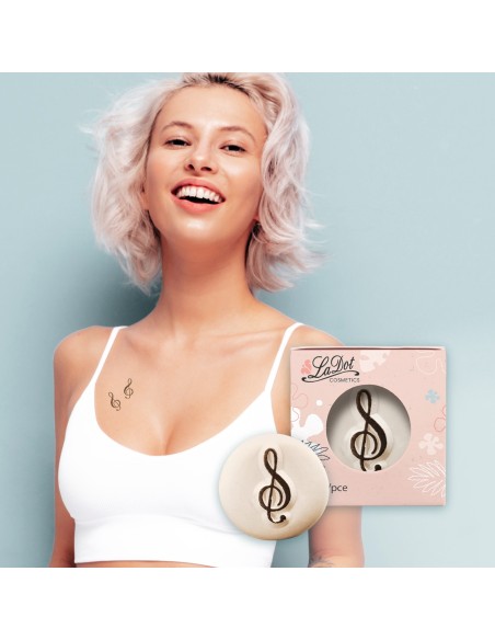 LADOT PIETRA TATUAGGIO PICCOLO NOTA MUSICA
