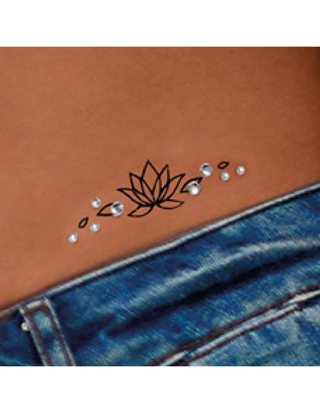 LADOT PIETRA TATUAGGIO PICCOLO FIORE LOTO